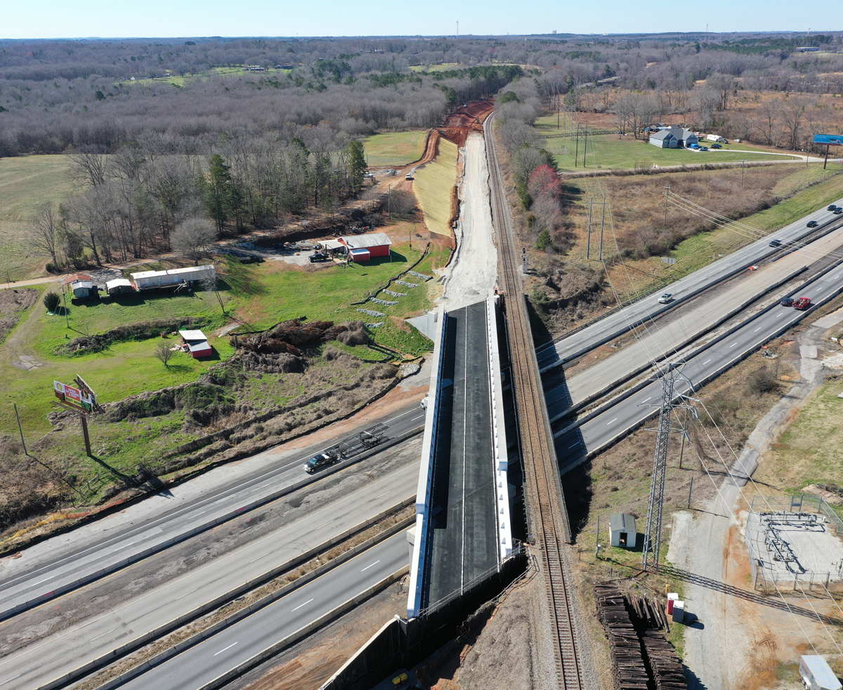 CSX Bridge Looking Towards Spartanburg