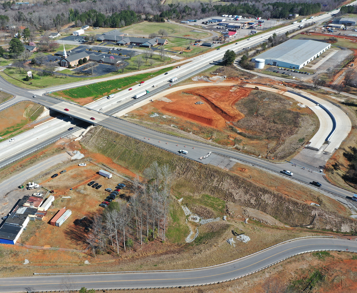 Construction on Exit 83