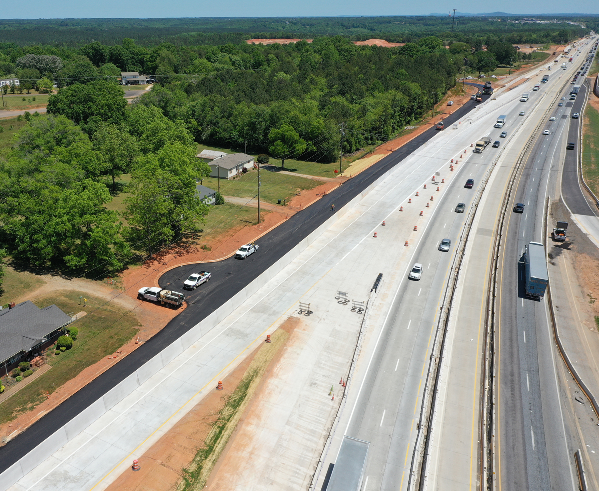 Photo of construction at Old Post Road Cul-de-sac