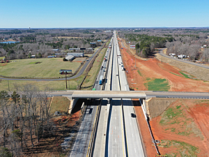 Sunny Slope bridge looking South