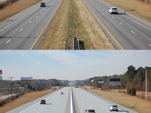 thumbnail of I-85 before and after project image